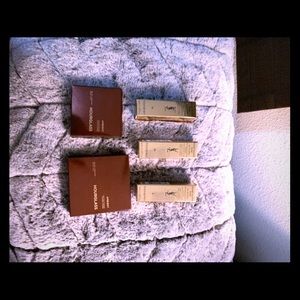 YSL lipsticks+hourglass blush+powder